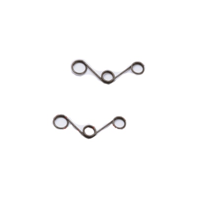 2pcs wire diameter 0.7mm big OD 7mm small outer diameter 6mm door lock springs Inner locking core torsion spring